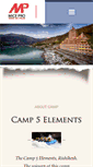 Mobile Screenshot of camp5elements.com